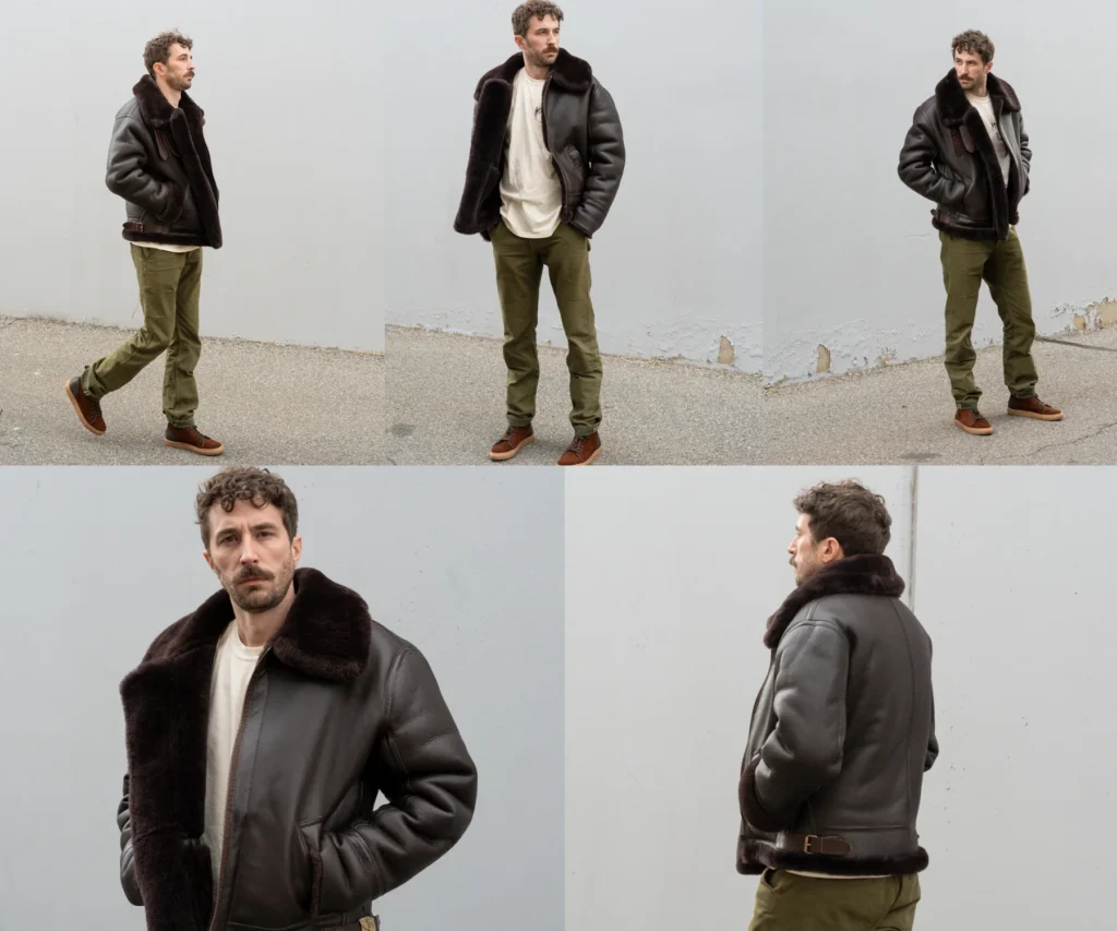 Top 5 Features to Look for in a Quality Shearling Aviator Jacket - Tressano