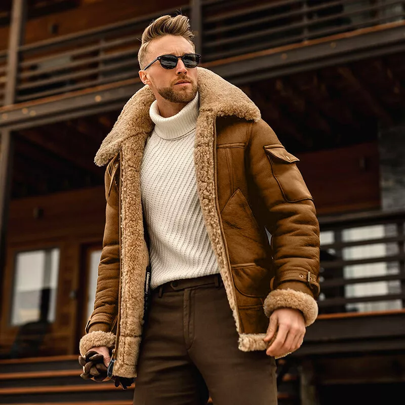 Buy Real Shearling Jackets Online – Soft, Warm & Timeless | Tressano