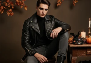 Vampire or Vigilante? Leather Jackets Perfect for Dark & Daring Halloween Looks | Tressano